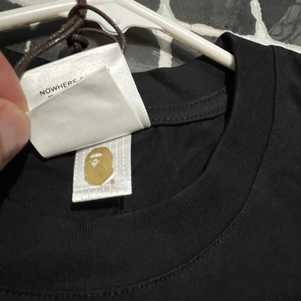 NWT Chrome Hearts x Bape Black Graphic Tee Size S - Picture 3 of 8